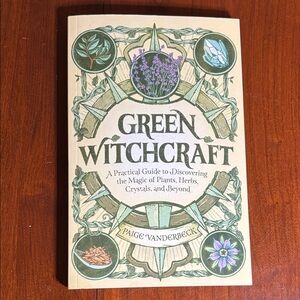 Preowned Paperback Green Witchcraft Book by Paige Vanderbeck